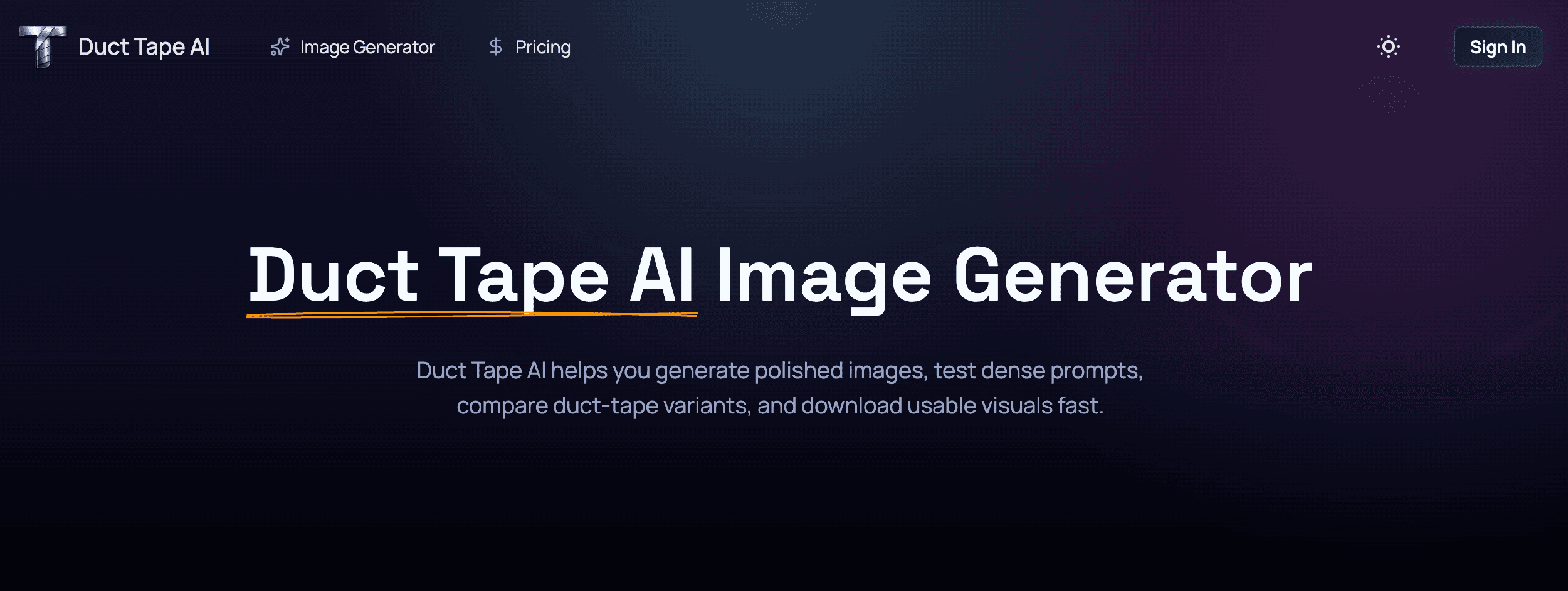Duct Tape AI