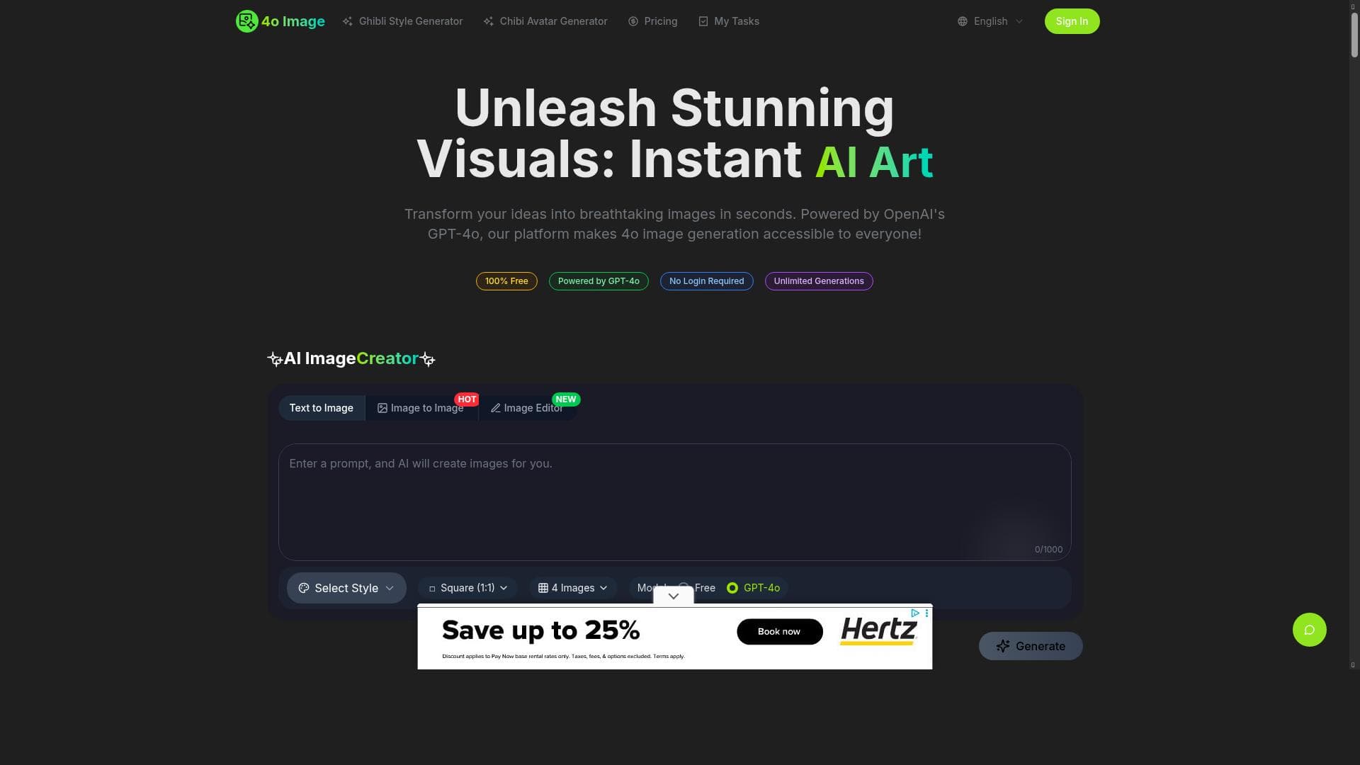 4o Image Generator