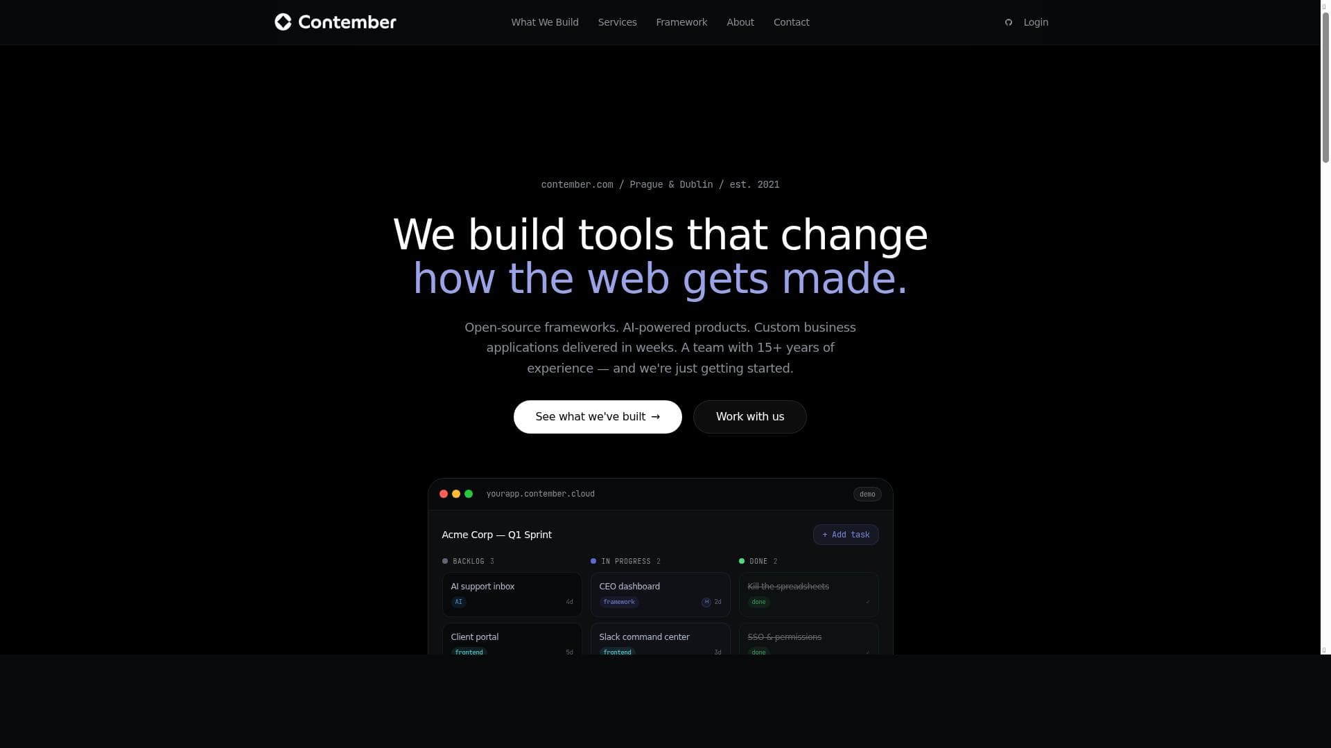 Contember Studio