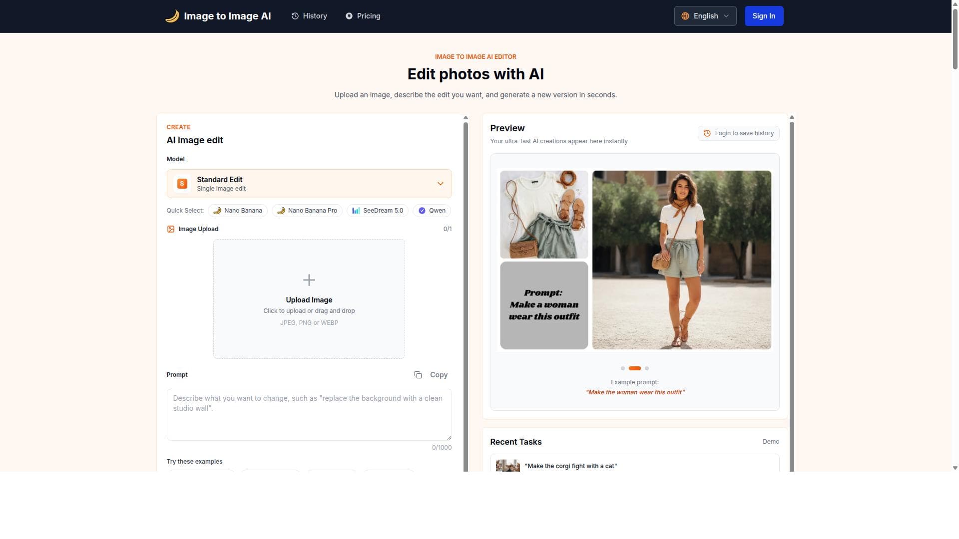Image To Image AI
