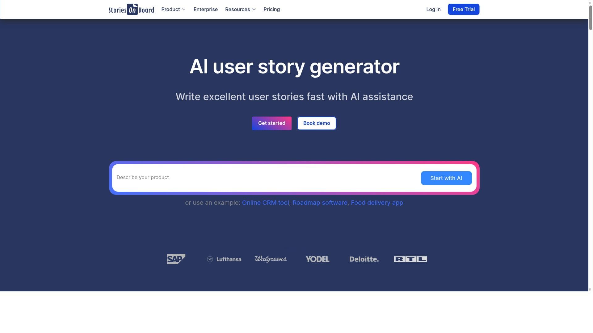 StoriesOnBoard AI
