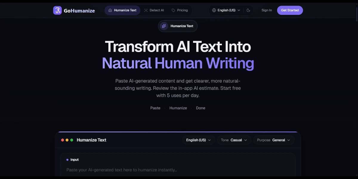 Go Humanize AI