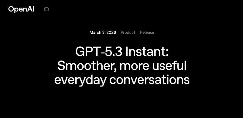 GPT-5.3 Instant