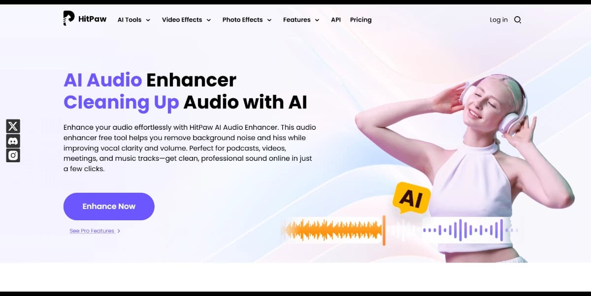 HitPaw AI Audio Enhancer