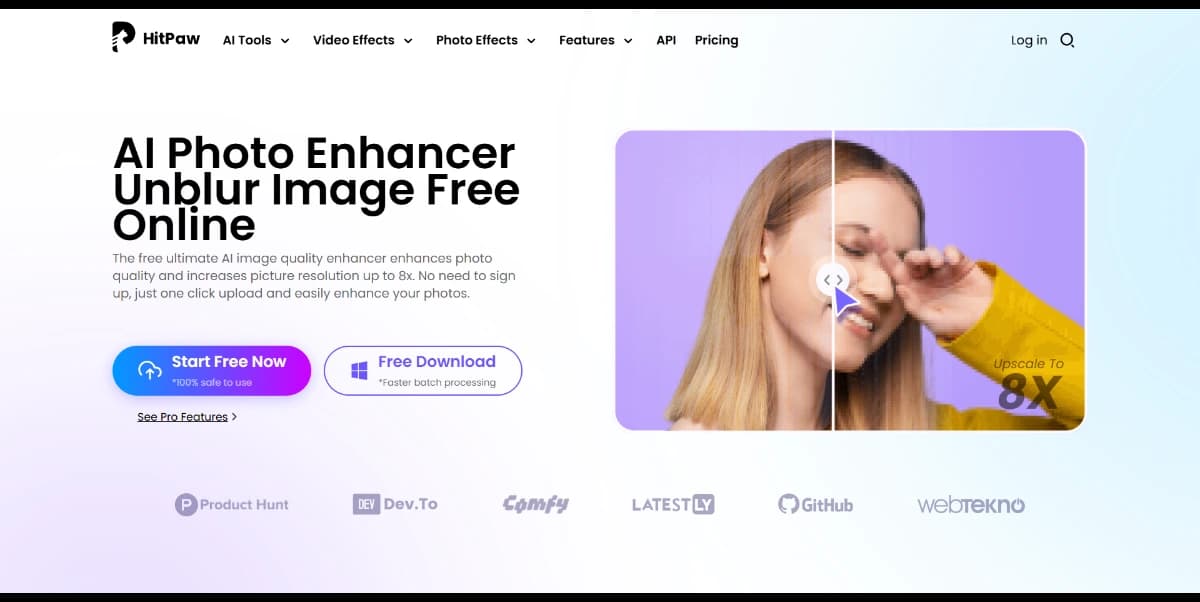 HitPaw AI Photo Enhancer