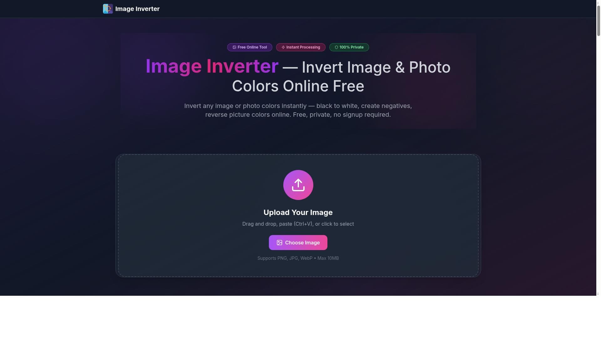 Image Inverter